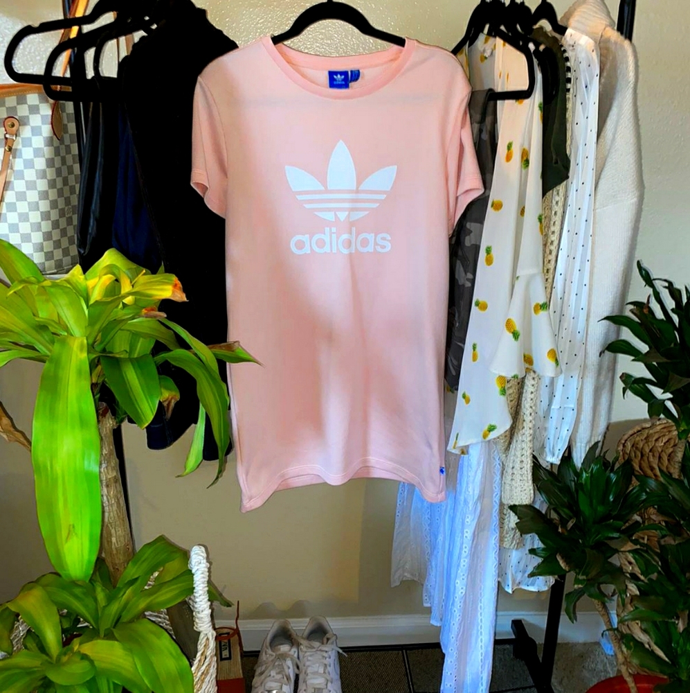 Pink Adidas Jersey shirt